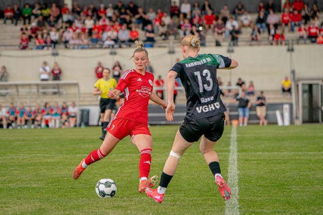 Soccer I Women I Season 2025 2026 I Lower Saxony Cup I Final I FC Jesteburg Bendestorf Hannover 96 I 06 06 2026 Barsinghausen August Wenzel Stadium Germany Copyright: xLobeca JonasxBoningx