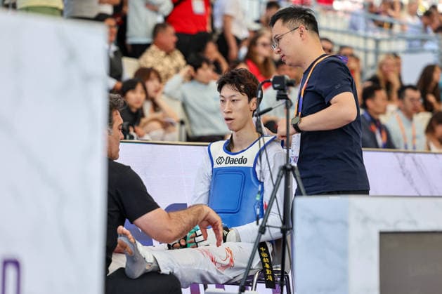 CONTACT - Taekwondo - World Taekwondo Rome Grand Prix 2026 Photo by IPA ABACAPRESS.COM85393704 - Y. Liang (China) -68kg, Rome World taekwondo Grand Prix 2026 during World Taekwondo Roma Grand Prix 2026, Taekwondo match in Rome, Italy, June 06 2026 Roma Italy  Copyright: xIPAxSport ABACAx