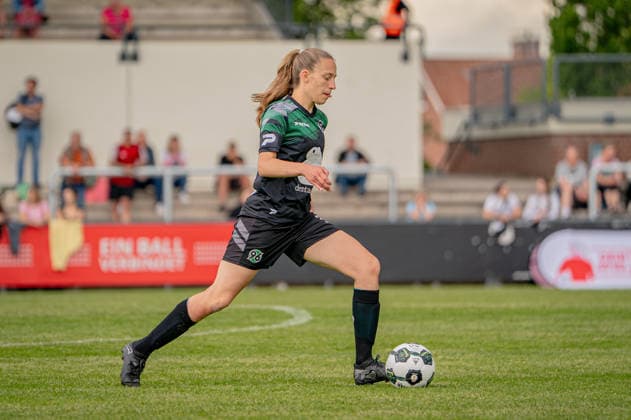 Soccer I Women I Season 2025 2026 I Lower Saxony Cup I Final I FC Jesteburg Bendestorf Hannover 96 I 06 06 2026 Barsinghausen August Wenzel Stadium Germany Copyright: xLobeca JonasxBoningx