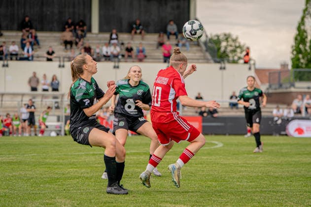 Soccer I Women I Season 2025 2026 I Lower Saxony Cup I Final I FC Jesteburg Bendestorf Hannover 96 I 06 06 2026 Barsinghausen August Wenzel Stadium Germany Copyright: xLobeca JonasxBoningx