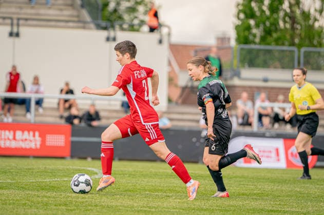 Soccer I Women I Season 2025 2026 I Lower Saxony Cup I Final I FC Jesteburg Bendestorf Hannover 96 I 06 06 2026 Barsinghausen August Wenzel Stadium Germany Copyright: xLobeca JonasxBoningx