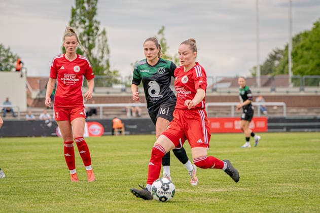 Soccer I Women I Season 2025 2026 I Lower Saxony Cup I Final I FC Jesteburg Bendestorf Hannover 96 I 06 06 2026 Barsinghausen August Wenzel Stadium Germany Copyright: xLobeca JonasxBoningx