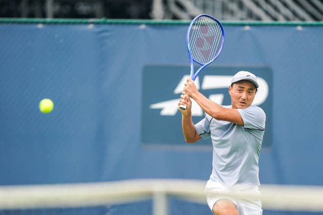 2026-06-06 - Libema Open 2026 ROSMALEN, NETHERLANDS - JUNE 6: Shintaro Mochizuki of Japan during the Libema Open 2026 at the Autotron on June 6, 2026 in Rosmalen, Netherlands Rosmalen Autotron Netherlands Content not available for redistribution in The Netherlands directly or indirectly through any third parties. Copyright: xAndrexWeeningx