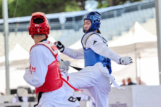 CONTACT - Taekwondo - World Taekwondo Rome Grand Prix 2026 Photo by IPA ABACAPRESS.COM85394320 - W.H. Jung (Korea) -68kg, Roma World Taekwondo Grand Prix 2026 during World Taekwondo Roma Grand Prix 2026, Taekwondo match in Rome, Italy, June 06 2026 Roma Italy  Copyright: xIPAxSport ABACAx
