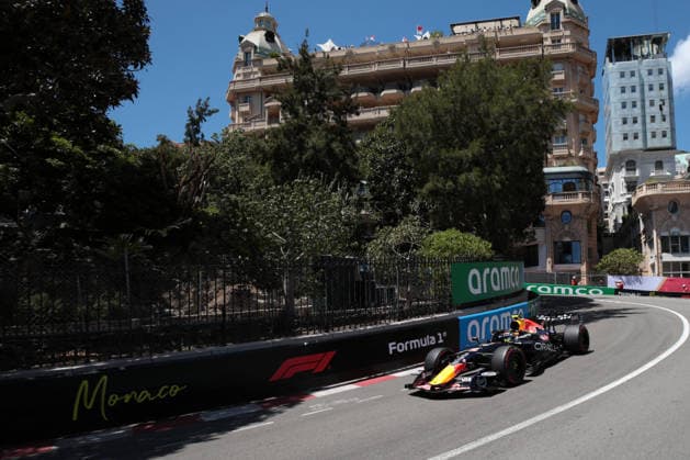 F1 Gran Prix of Monaco Isack Hadjar of Oracle Red Bull Racing on track during qualifying for the F1 Grand Prix of Monaco at Monte-Carlo Circuit on June 6, 2026 in Montecarlo, Monaco. Monaco Monte-Carlo Monaco Copyright: xMarcoxCanonierox
