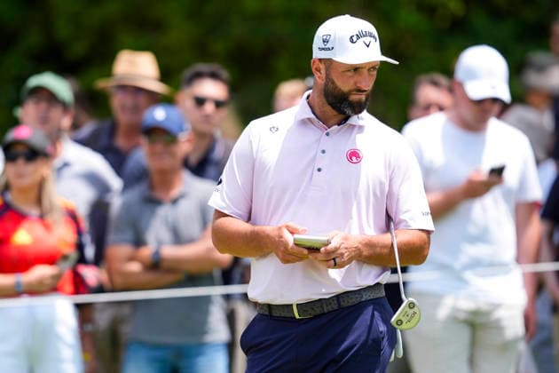 June 6, 2026, Cadiz, Cadiz, SPAIN: Jon Rahm of Legion XIII team in action during day three of the LIV Golf Andalucia at Golf Club Royal of Valderrama on June 6, 2026 in Cadiz, Spain. LIV Golf Andalucia 2026 - Day Three  - ZUMAa181 20260606_zaa_a181_018 Copyright: xJoaquoÂ­NxCorcherox