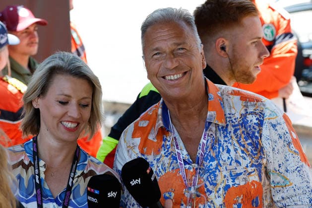 06 06 2026, xrarjax, Motorsport FIA Formula 1, Grand Prix of Monaco 2025 v l TV presenter for SKY Sandra Baumgartner and Kai Ebel RTL FIA REGULATIONS PROHIBIT ANY USE OF PHOTOGRAPHS as IMAGE SEQUENCES and or QUASI VIDEO Monte Carlo MANDATORY CREDIT: Beto Issa Photos ALL RIGHTS RESERVED: www.betoissaphotos.com
