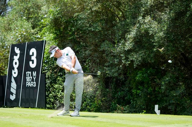 June 6, 2026, Cadiz, Cadiz, SPAIN: Louis Oosthuizen of Southern Guard GC in action during day three of the LIV Golf Andalucia at Golf Club Royal of Valderrama on June 6, 2026 in Cadiz, Spain. Cadiz SPAIN - ZUMAa181 20260606_zaa_a181_027 Copyright: xJoaquoÂ­NxCorcherox