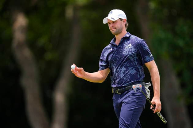 June 6, 2026, Cadiz, Cadiz, SPAIN: Thomas Detry of Aces team in action during day three of the LIV Golf Andalucia at Golf Club Royal of Valderrama on June 6, 2026 in Cadiz, Spain. LIV Golf Andalucia 2026 - Day Three  - ZUMAa181 20260606_zaa_a181_037 Copyright: xJoaquoÂ­NxCorcherox
