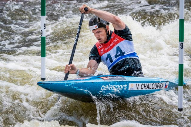 2026 ICF Canoe Slalom World Cup in Prague, Czech Republic, on June 6, 2026. Men s C1 qualification. Vaclav Chaloupka from Czechia. (CTKxPhoto VitxSimanek) CTKPhotoP2026060604007  CTKPhotoP2026060604007