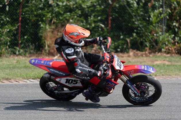 IPA85395655 - Iovita Mark Luca (ROU) - Gas Gas during FIM Supermoto World Championship, WM, Weltmeisterschaft 2026 - Grand Prix of Piemonte, Supermoto race in Busca, Italy, June 06 2026  Copyright: xSilvanoxMarcoxCesario IPAxSportx xx 85395655