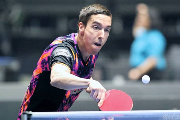 Florian Bluhm GER Erfurt TT Finals 2026 German Championships, Table Tennis Exhibition Hall Erfurt 06 06 2026 GER Erfurt TT Finals 2026 German Championships, Table Tennis Exhibition Hall Erfurt 06 06 2026 Thuringia German Championships 06 06 2026 Erfurt Copyright: xEibner-Pressefoto JoergxHirschx EP_JHH