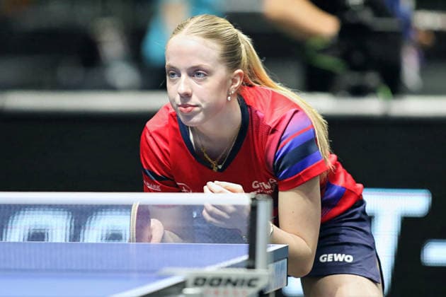 Josephina Neumann GER Erfurt TT Finals 2026 German Championships, Table Tennis Exhibition Hall Erfurt 06 06 2026 GER Erfurt TT Finals 2026 German Championships, Table Tennis Exhibition Hall Erfurt 06 06 2026 Thueringen German Championships 06 06 2026 Erfurt Copyright: xEibner-Pressefoto JoergxHirschx EP_JHH
