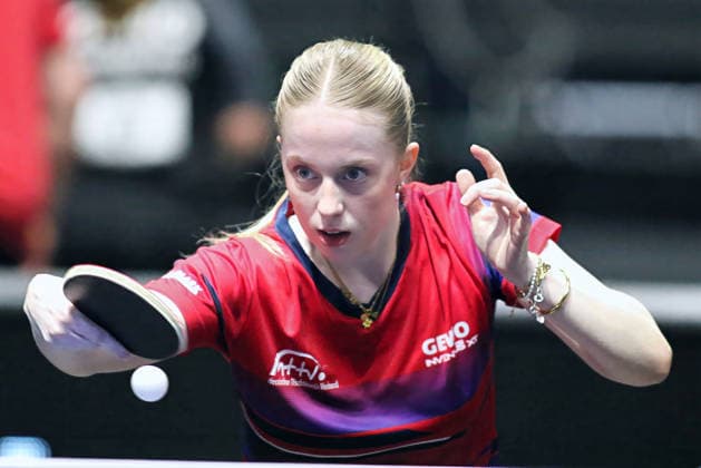 Josephina Neumann GER Erfurt TT Finals 2026 German Championships, Table Tennis Exhibition Hall Erfurt 06 06 2026 GER Erfurt TT Finals 2026 German Championships, Table Tennis Exhibition Hall Erfurt 06 06 2026 Thueringen German Championships 06 06 2026 Erfurt Copyright: xEibner-Pressefoto JoergxHirschx EP_JHH