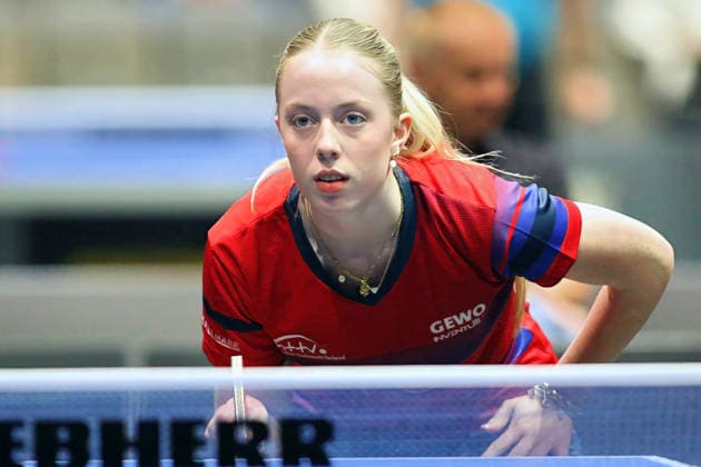 Josephina Neumann GER Erfurt TT Finals 2026 German Championships, Table Tennis Exhibition Hall Erfurt 06 06 2026 GER Erfurt TT Finals 2026 German Championships, Table Tennis Exhibition Hall Erfurt 06 06 2026 Thuringia German Championships 06 06 2026 Erfurt Copyright: xEibner-Pressefoto JoergxHirschx EP_JHH