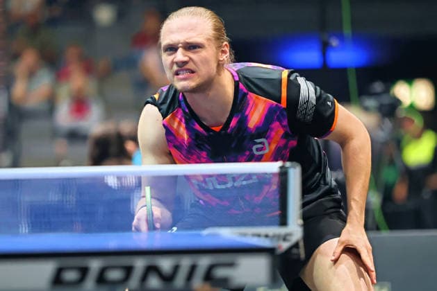 Lukas Bosbach GER Erfurt TT Finals 2026 German Championships, Table Tennis Exhibition Hall Erfurt 06 06 2026 GER Erfurt TT Finals 2026 German Championships, Table Tennis Exhibition Hall Erfurt 06 06 2026 Thuringia German Championships 06 06 2026 Erfurt Copyright: xEibner-Pressefoto JoergxHirschx EP_JHH