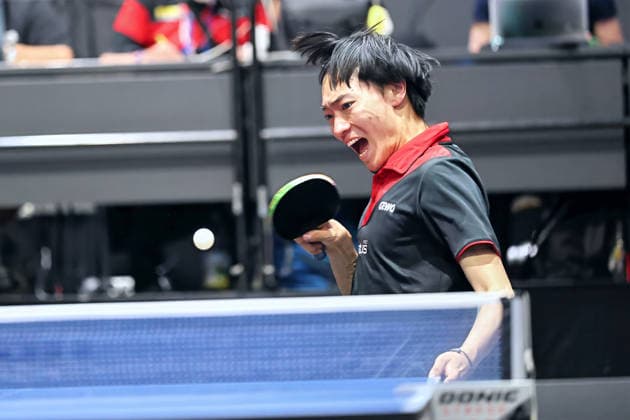 Jia Yuan Zhang GER Erfurt TT Finals 2026 German Championships, Table Tennis Exhibition Hall Erfurt 06 06 2026 GER Erfurt TT Finals 2026 German Championships, Table Tennis Exhibition Hall Erfurt 06 06 2026 Thueringen German Championships 06 06 2026 Erfurt Copyright: xEibner-Pressefoto JoergxHirschx EP_JHH