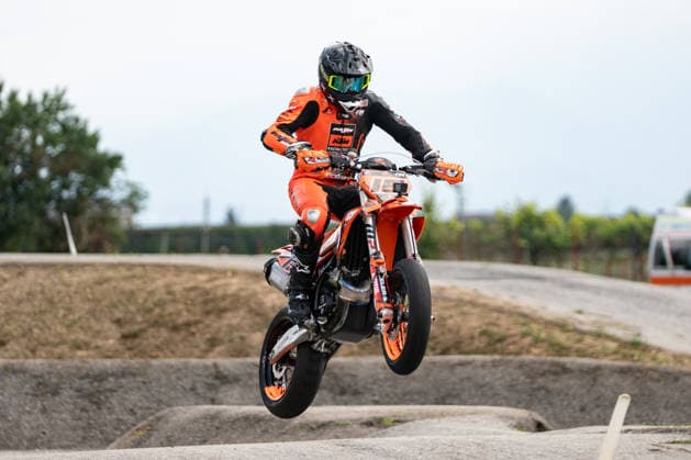 Motori - Supermoto - FIM Supermoto World Championship, WM, Weltmeisterschaft 2026 - Grand Prix of Piedmont Photo by IPA ABACAPRESS.COM85395644 - Avila Cortes Julen (ESP) - KTM - KTM MTR Team during FIM Supermoto World Championship 2026 - Grand Prix of Piemonte, Supermoto race in Busca, Italy, June 06 2026 Busca Italy  Copyright: xIPAxSport ABACAx