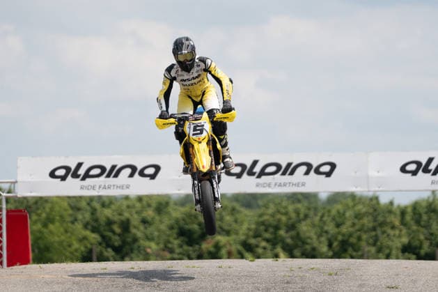 Motori - Supermoto - FIM Supermoto World Championship, WM, Weltmeisterschaft 2026 - Grand Prix of Piedmont Photo by IPA ABACAPRESS.COM85395686 - Pernat Gabin (FRA) - Suzuki - Team Insane-Parts Suzuki during FIM Supermoto World Championship 2026 - Grand Prix of Piemonte, Supermoto race in Busca, Italy, June 06 2026 Busca Italy  Copyright: xIPAxSport ABACAx