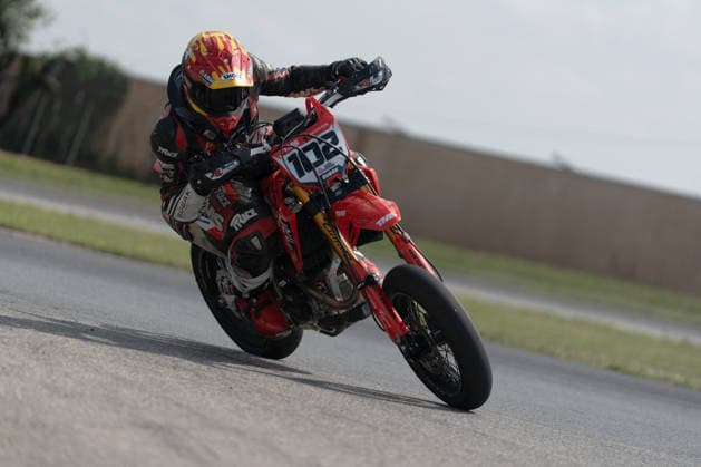 Motori - Supermoto - FIM Supermoto World Championship, WM, Weltmeisterschaft 2026 - Grand Prix of Piedmont Photo by IPA ABACAPRESS.COM85395666 - Bubak Martin (CZE) - Honda - Tuning Motor during FIM Supermoto World Championship 2026 - Grand Prix of Piemonte, Supermoto race in Busca, Italy, June 06 2026 Busca Italy  Copyright: xIPAxSport ABACAx