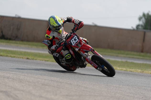 Motori - Supermoto - FIM Supermoto World Championship, WM, Weltmeisterschaft 2026 - Grand Prix of Piedmont Photo by IPA ABACAPRESS.COM85395688 - Olivier Riccardo (ITA) - TM - Team Eleven during FIM Supermoto World Championship 2026 - Grand Prix of Piemonte, Supermoto race in Busca, Italy, June 06 2026 Busca Italy  Copyright: xIPAxSport ABACAx