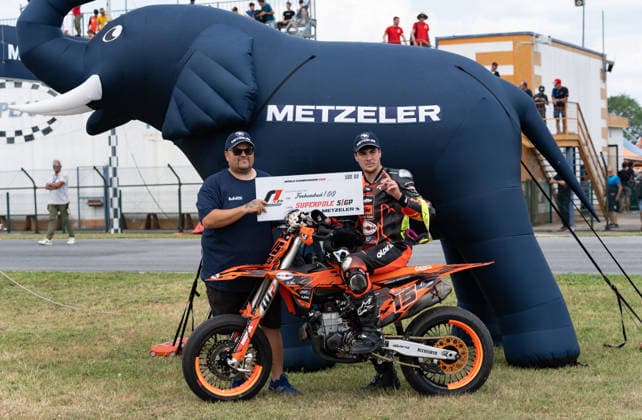 Motori - Supermoto - FIM Supermoto World Championship, WM, Weltmeisterschaft 2026 - Grand Prix of Piedmont Photo by IPA ABACAPRESS.COM85395650 - Avila Cortes Julen (ESP) - KTM - KTM MTR Team during FIM Supermoto World Championship 2026 - Grand Prix of Piemonte, Supermoto race in Busca, Italy, June 06 2026 Busca Italy  Copyright: xIPAxSport ABACAx