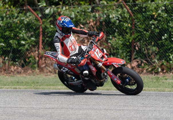 Motori - Supermoto - FIM Supermoto World Championship, WM, Weltmeisterschaft 2026 - Grand Prix of Piedmont Photo by IPA ABACAPRESS.COM85395679 - Lapadula Leonardo (ITA) - TM -Team Eleven during FIM Supermoto World Championship 2026 - Grand Prix of Piemonte, Supermoto race in Busca, Italy, June 06 2026 Busca Italy  Copyright: xIPAxSport ABACAx