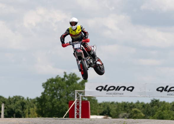 Motori - Supermoto - FIM Supermoto World Championship, WM, Weltmeisterschaft 2026 - Grand Prix of Piedmont Photo by IPA ABACAPRESS.COM85395667 - Negri Kevin (FRA) - Honda during FIM Supermoto World Championship 2026 - Grand Prix of Piemonte, Supermoto race in Busca, Italy, June 06 2026 Busca Italy  Copyright: xIPAxSport ABACAx