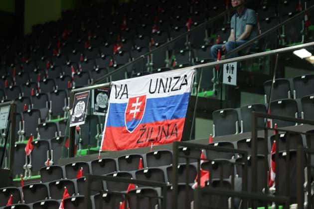 06.June. 2026 – Volleyball – CEV Volleyball European League 2026 - Women ,ICELAND vs SLOVAKIA fans looks on prior to the match Lower Austria Lower Austria , AUSTRIA – Multiversum Schwechat Multiversum Schwechat AUSTRIA