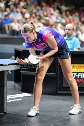 Annett Kaufmann GER Erfurt TT Finals 2026 German Championships, Table Tennis Exhibition Hall Erfurt 06 06 2026 GER Erfurt TT Finals 2026 German Championships, Table Tennis Exhibition Hall Erfurt 06 06 2026 Thuringia German Championships 06 06 2026 Erfurt Copyright: xEibner-Pressefoto JoergxHirschx EP_JHH