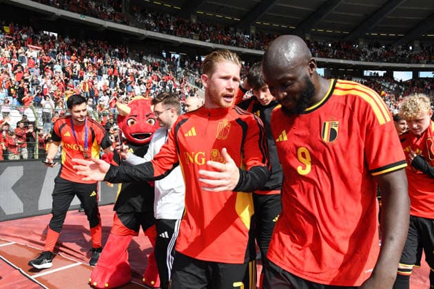 Football, International match, Belgium - Tunisia
