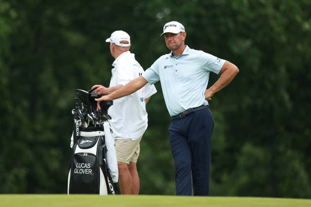 The Memorial Tournament DUBLIN, OHIO - JUNE 06: Lucas Glover of the United States waits on the 9th hole during the third round of The Memorial Tournament presented by Workday at Muirfield Village Golf Club in Dublin, Ohio, USA on Saturday, June 6, 2026. Dublin Ohio United States  Copyright: xJorgexLemusx originalFilename:lemus-thememor260606_npf2z.jpg