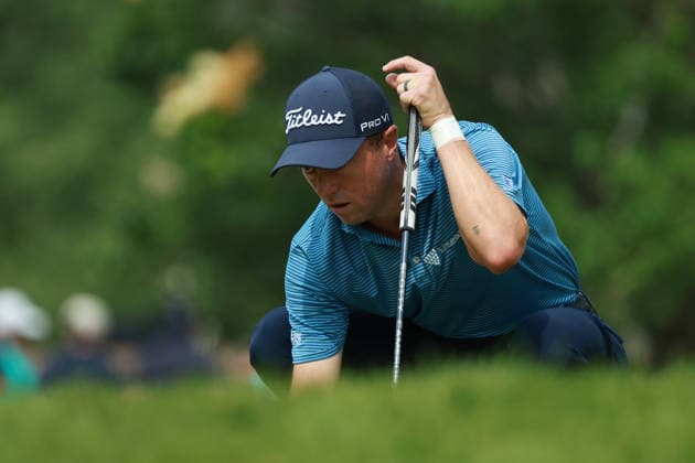 The Memorial Tournament DUBLIN, OHIO - JUNE 06: Justin Thomas lines up his putt on the 9th green during the third round of The Memorial Tournament presented by Workday at Muirfield Village Golf Club in Dublin, Ohio, USA on Saturday, June 6, 2026. Dublin Ohio United States  Copyright: xJorgexLemusx originalFilename:lemus-thememor260606_npXqO.jpg