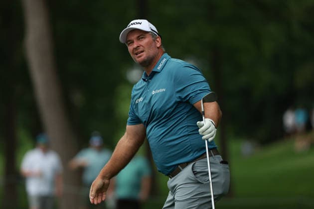 The Memorial Tournament DUBLIN, OHIO - JUNE 06: Ryan Fox of New Zealand plays his fairway shot on the first hole during the third round of The Memorial Tournament presented by Workday at Muirfield Village Golf Club in Dublin, Ohio, USA on Saturday, June 6, 2026. Dublin Ohio United States  Copyright: xJorgexLemusx originalFilename:lemus-thememor260606_npr6P.jpg