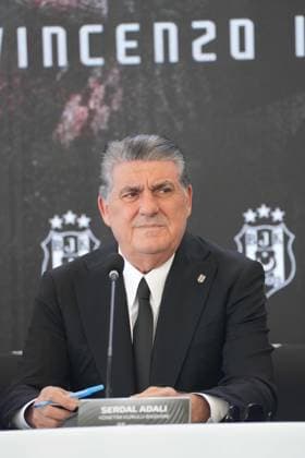 ISTANBUL, June 6, 2026 Besiktas President Serdar Adali ( Pictured) and Italian head coach Vincenzo Italiano signed a two-year contract in Istanbul on June 6, 2026, officially appointing Italiano as Besiktas s new manager. ( Photo by Seskimphoto ) Istanbul Turkey Istanbul Turkey Copyright: xSeskimphotox Vincenzo_Italiano_060626 (13)