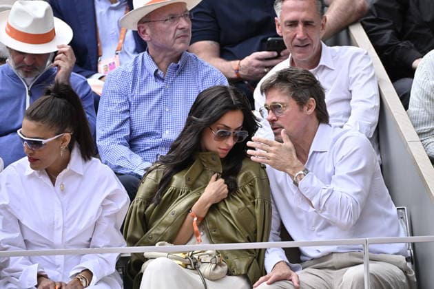 Tennis -Internationaux de France - Roland Garros 2026 - ITF - 06 06 2026 - Tennis -Internationaux de France - Roland Garros 2026 - ITF - 06 06 2026 - Brad Pitt - Usa ParisFrance  Copyright: xChryslenexCaillaud Psnewzx