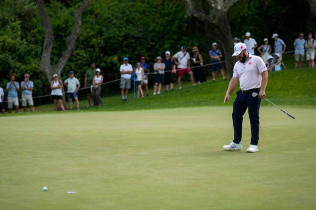 June 6, 2026, Cadiz, Cadiz, SPAIN: Tyrrell Hatton of Legion XIII team gestures during day three of the LIV Golf Andalucia at Golf Club Royal of Valderrama on June 6, 2026 in Cadiz, Spain. Cadiz SPAIN - ZUMAa181 20260606_zaa_a181_048 Copyright: xJoaquoÂ­NxCorcherox