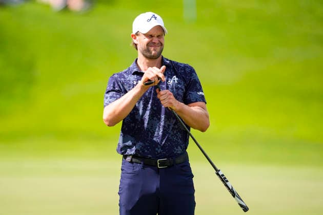 June 6, 2026, Cadiz, Cadiz, SPAIN: Thomas Detry of Aces team laments during day three of the LIV Golf Andalucia at Golf Club Royal of Valderrama on June 6, 2026 in Cadiz, Spain. LIV Golf Andalucia 2026 - Day Three  - ZUMAa181 20260606_zaa_a181_053 Copyright: xJoaquoÂ­NxCorcherox