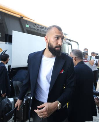 Iran National Football Team departs Antalya for 2026 FIFA World Cup, WM, Weltmeisterschaft, Fussball after training camp ANTALYA, TURKIYE - JUNE 6: Rouzbeh Cheshmi of Iran arrives CIP Terminal at Antalya Airport before departing for Tijuana, Mexico as part of Iranian national soccer team s preparations for the 2026 FIFA World Cup after completing its training camp in Antalya, Turkiye on June 6, 2026. Fatih Hepokur Anadolu Antalya Turkey. Editorial use only. Please get in touch for any other usage.  Copyright: x2026xAnadoluxFatihxHepokurx