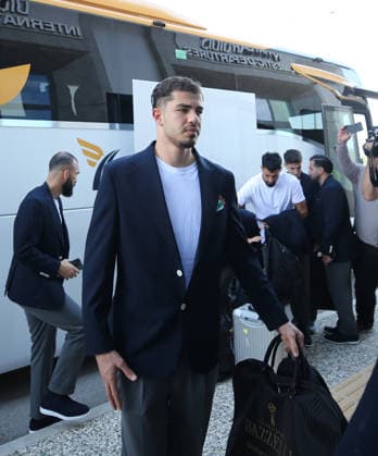 Iran National Football Team departs Antalya for 2026 FIFA World Cup, WM, Weltmeisterschaft, Fussball after training camp ANTALYA, TURKIYE - JUNE 6: Player of Iran arrives CIP Terminal at Antalya Airport before departing for Tijuana, Mexico as part of Iranian national soccer team s preparations for the 2026 FIFA World Cup after completing its training camp in Antalya, Turkiye on June 6, 2026. Fatih Hepokur Anadolu Antalya Turkey. Editorial use only. Please get in touch for any other usage.  Copyright: x2026xAnadoluxFatihxHepokurx