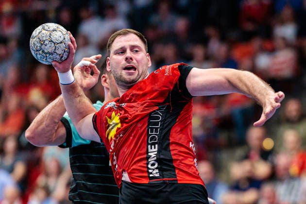 Yannick Draeger TuS N Luebbecke, 19 in goal GER, TuS N Luebbecke vs HC Oppenweiler Backnang, Handball, 2 Bundesliga, Matchday 34, Season 2025 2026, 06 06 2026 GER, TuS N Luebbecke vs HC Oppenweiler Backnang, Handball, 2 Bundesliga, Matchday 34, Season 2025 2026, 06 06 2026 Luebbecke Copyright: xEibner-Pressefoto JanxRollingerx EP_JSK