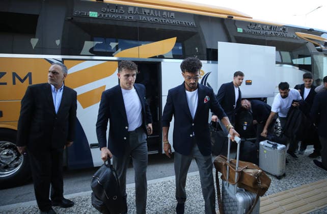 Football, FIFA World Cup 2026, Iran national team, departure from Turkey to Mexico