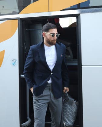Iran National Football Team departs Antalya for 2026 FIFA World Cup, WM, Weltmeisterschaft, Fussball after training camp ANTALYA, TURKIYE - JUNE 6: Alireza Jahanbakhsh of Iran arrives CIP Terminal at Antalya Airport before departing for Tijuana, Mexico as part of Iranian national soccer team s preparations for the 2026 FIFA World Cup after completing its training camp in Antalya, Turkiye on June 6, 2026.<!--TgQPHd --><!--TgQPHd --> Fatih Hepokur Anadolu Antalya Turkey. Editorial use only. Please get in touch for any other usage.  Copyright: x2026xAnadoluxFatihxHepokurx