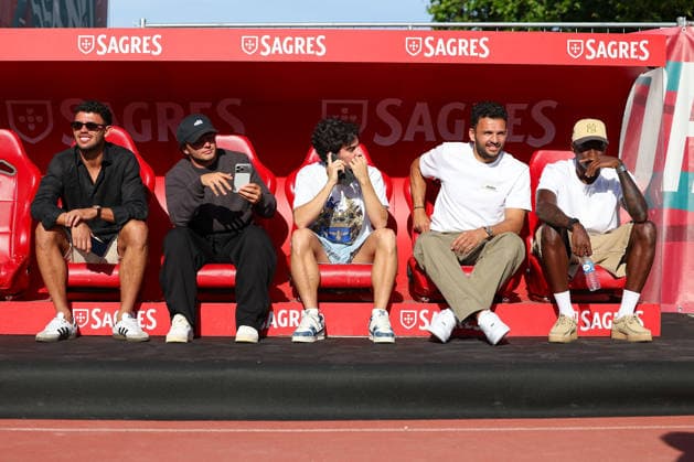 Matheus, Joao Neves Vitinha, Goncalo Ramos and Nuno Mendes during the international friendly match between Portugal and Chile at Estadio Nacional do Jamor on June 6, 2026, in Oeiras, Portugal The match serves as preparation for the 2026 FIFA World Cup in the United States Copyright: JoaquimxFerreira