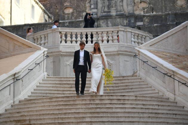 Dubrovnik, 060626. Wedding of Croatian footballer Borna Sosa. Photo: Bozo Radic CROPIX Dubrovnik Croatia Copyright: xxBozoxRadicx xCROPIXx wedding_borna_sosa12-060626