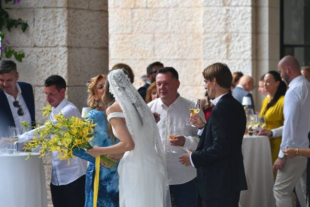 Dubrovnik, 060626. Wedding of Croatian footballer Borna Sosa. Photo: Bozo Radic CROPIX Dubrovnik Croatia Copyright: xxBozoxRadicx xCROPIXx wedding_borna_sosa49-060626