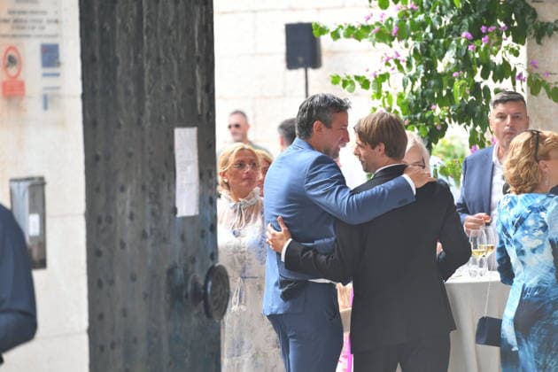 Dubrovnik, 060626. Wedding of Croatian footballer Borna Sosa. Photo: Bozo Radic CROPIX Dubrovnik Croatia Copyright: xxBozoxRadicx xCROPIXx wedding_borna_sosa50-060626