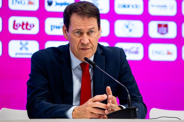 BRUSSELS, BELGIUM - JUNE 6: Belgium head coach Rudi Garcia attends a press conference, PK, Pressekonferenz after the International Friendly, Länderspiel, Nationalmannschaft match between Belgium and Tunisia at King Baudouin Stadium on June 6, 2026 in Brussels, Belgium.  Copyright: xRenexNijhuis MBxMediax