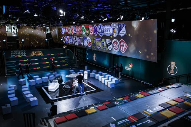Sport, Football, DFB Cup Season 2026 2027 DFB Cup Draw for the 1st Round 06 06 2026, German Football Museum The German Football Museum before the Cup Draw Dortmund German Football Museum North Rhine-Westphalia Germany
