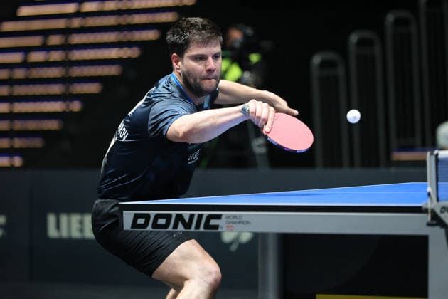 Dimitri Ovtcharov at the Ruekschlag GER Erfurt TT Finals 2026 German Championships, Table Tennis Exhibition Hall Erfurt 06 06 2026 GER Erfurt TT Finals 2026 German Championships, Table Tennis Exhibition Hall Erfurt 06 06 2026 Thuringia German Championships 06 06 2026 Erfurt Copyright: xEibner-Pressefoto JoergxHirschx EP_JHH
